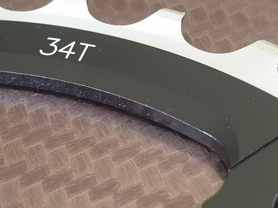 FSA Pinarello 34t Chainring 110mm BCD Compact Shimano 10 Speed Road Bike NEW  - Image 4 of 4