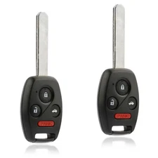2 For 2008 2009 2010 2011 2012 Honda Accord Sedan Keyless Remote Car Key Fob