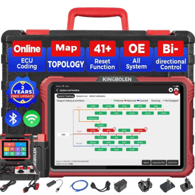 2026 KINGBOLEN K10 PRO KFZ OBD2 Diagnosegerät 41+Services ECU Coding Active Test