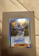 2025 Topps Series 1 - 1990 Topps Chrome Silver Pack Autographs Ichiro Suzuki...