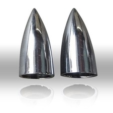 Mooneyes Chrom Ventilkappen 4 Stk. Geschoss Hotrod Kult Custom Moon Valve Biker