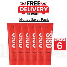 Image of 6 X CHWARZKOPF Osis+ Texture G. Force Extra Strong Gel For Dry Hair 150ml