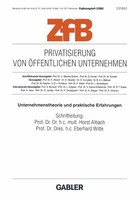 Privatisierung Von öFfentlichen Unternehmen E. Witte