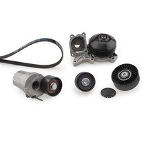 GATES Wasserpumpe + Keilrippenriemensatz Micro-V� KP36DPK1698 f�r E90 E91 E87