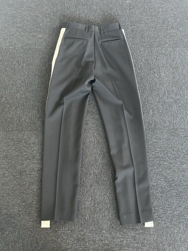 Dior Wool Side Stripe Trousers Black Mens Size 28W (44 EU) BRAND NEW - Picture 7 of 8