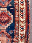 ANTIQUE  KAZAK / CAUCASIAN RUG, w/Animals, Overall Wear, Approx 3.6 x 6.3 — photo 6