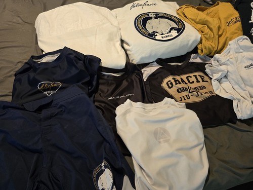 Gracie University Jiu-Jitsu Bundle NOMAD GI, RASHGUARD'S, SHORTS AND SHIRTS,