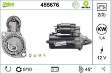 Anlasser Starter VALEO RE-GEN - AT 455676 +41.65� Pfand f�r BMW 12V 3er E30 5er
