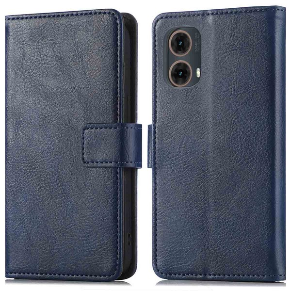 imoshion LuxuriöSe KlapphüLle Motorola Moto G85 - Dunkelblau-image