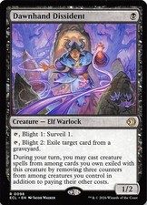 Dawnhand Dissident Foil 98 Lorwyn Eclipsed Magic the Gathering