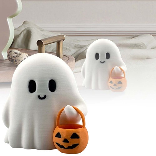 Decoraciones de Halloween adorno de escritorio resina calabaza lindo para escritorio fiesta en casa - Imagen 6 de 6