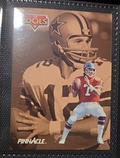 1992 Pinnacle - The Idols John Elway, Roger Staubach #353 Cowboys Broncos HOF