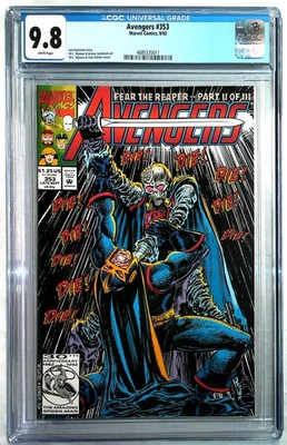 The Avengers #353 Sep. 1992 Marvel Comics CGC 9.8 White (Hard to get High Grade)