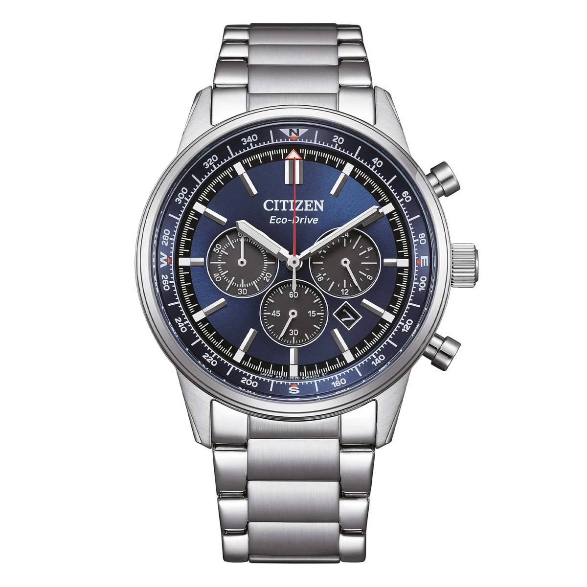 Citizen Eco-Drive Uomo: Orologio In Super Titanio Con Quadrante Verde E Data, Leggero E Antigraffio