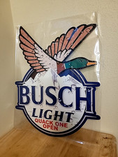 Quack One Open BLIGHT Beer Die Cut Metal Beer...