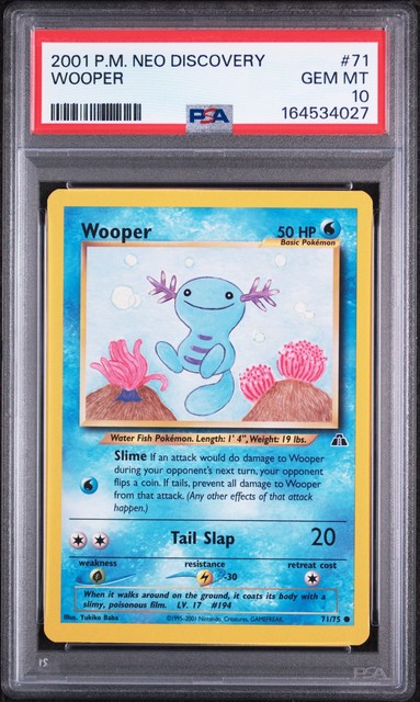 Wooper #71 (Neo Discovery (2001))