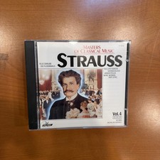 Strauss MASTERS OF CLASSICAL MUSIC STRAUSS VOL 4 CD R974 Vintage Rare Music