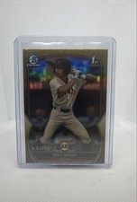 2023 Bowman Draft - Chrome Maui Ahuna #BDC-163 Gold Refractor /50 (RC)