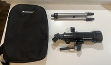 Celestron Travel Scope 70 Telescope with Tripod, Accessories Backpack 21035