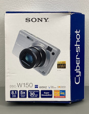 Sony Cyber-shot DSC-W150 Digital Camera Silver New