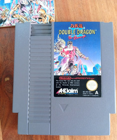 Nintendo NES Double Dragon 2 The Revenge PAL A CIB 1989