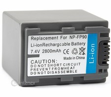 Battery for Sony NP-FP91 NP-FP90 LISP90 DCR-HC42 DCR-HC24E DCR-HC21E DCR-HC28E