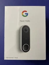 Google Nest Hello Smart WIRED Video Doorbell NC5100US - Brand New Factory Sealed