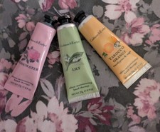 Crabtree & Evelyn Mini Hand Creams Set of 3 Travel Size.Ideal for small handbag 