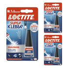 Sekundenklleber LOCTITE Super Kleber präzison 3 x 5g - Universalkleber
