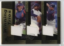 2007 SPx Winning Trios 29/75 CC Sabathia Victor Martinez Jeremy Sowers HOF 1o2
