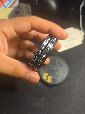 Used ROKUNAR  Close-up 55mm 1 And 2 Lens Filter Made in JAPAN
