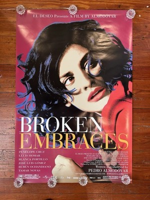 Broken Embraces (2009) 27 x 40 Original One Sheet Movie Poster Penelope Cruz