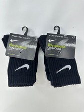 Nike Boys' 6-Pairs Young Athletes Crew Socks Sz: 6/7 2828 New B2 A36T 