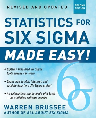 Brussee | STATISTICS SIX SIGMA ME 2E | Taschenbuch | Englisch (2012)
