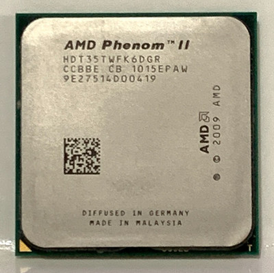 AMD Phenom II X 6  2.6 GHz 1035T Six Core Processor, HDT35TWFK6DGR, AM3