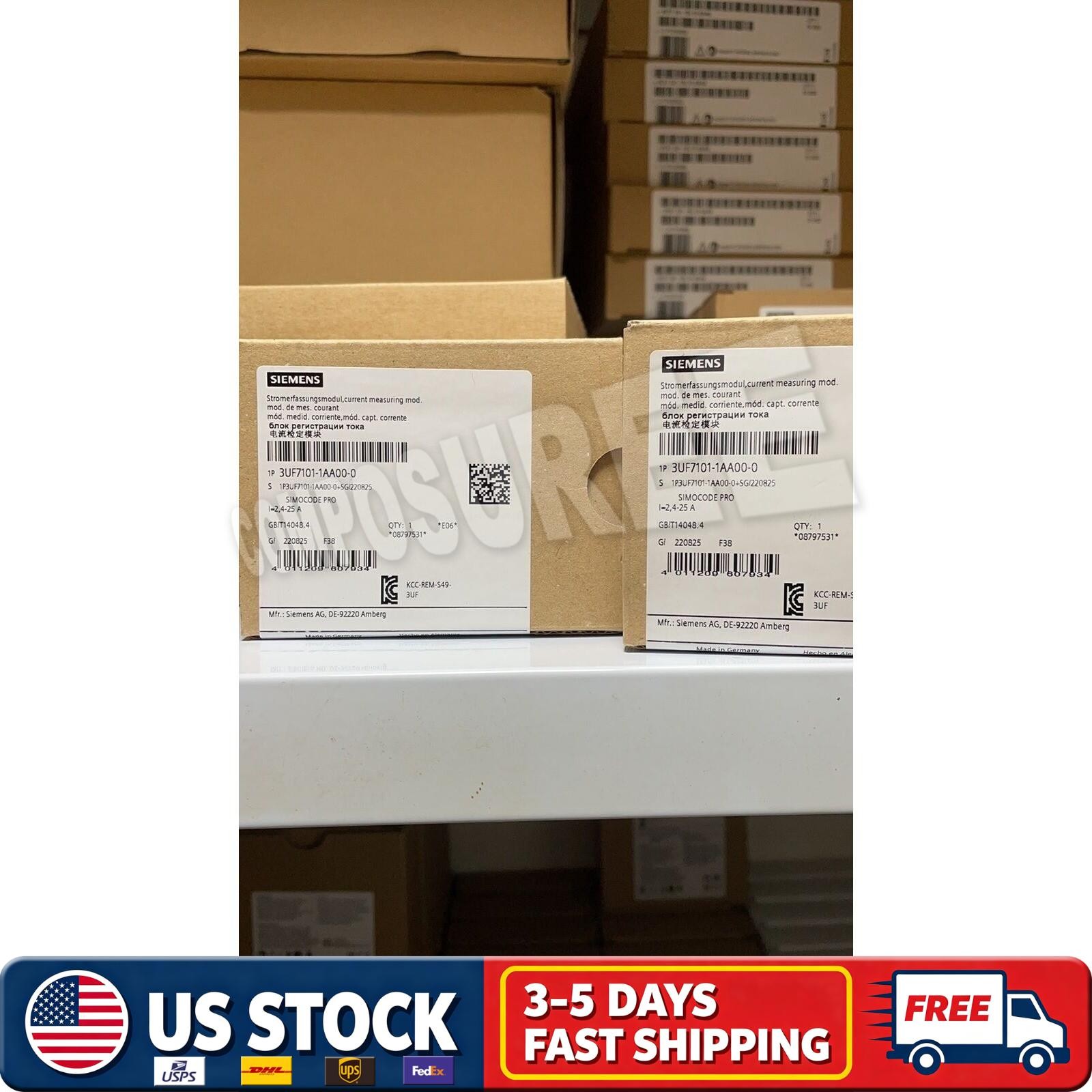 SIEMENS Current calibration module 3UF7101-1AA00-0