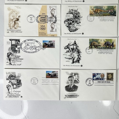 15 First Day of Issue Postal Covers Historic FDC 1996-98 Culture Lot #10 - Picture 4 of 8