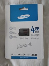 Samsung SDHC card 4GB