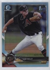 2018 Bowman Draft Chrome Sky Blue Refractor 338/402 Levi Kelly #BDC-102 1q5