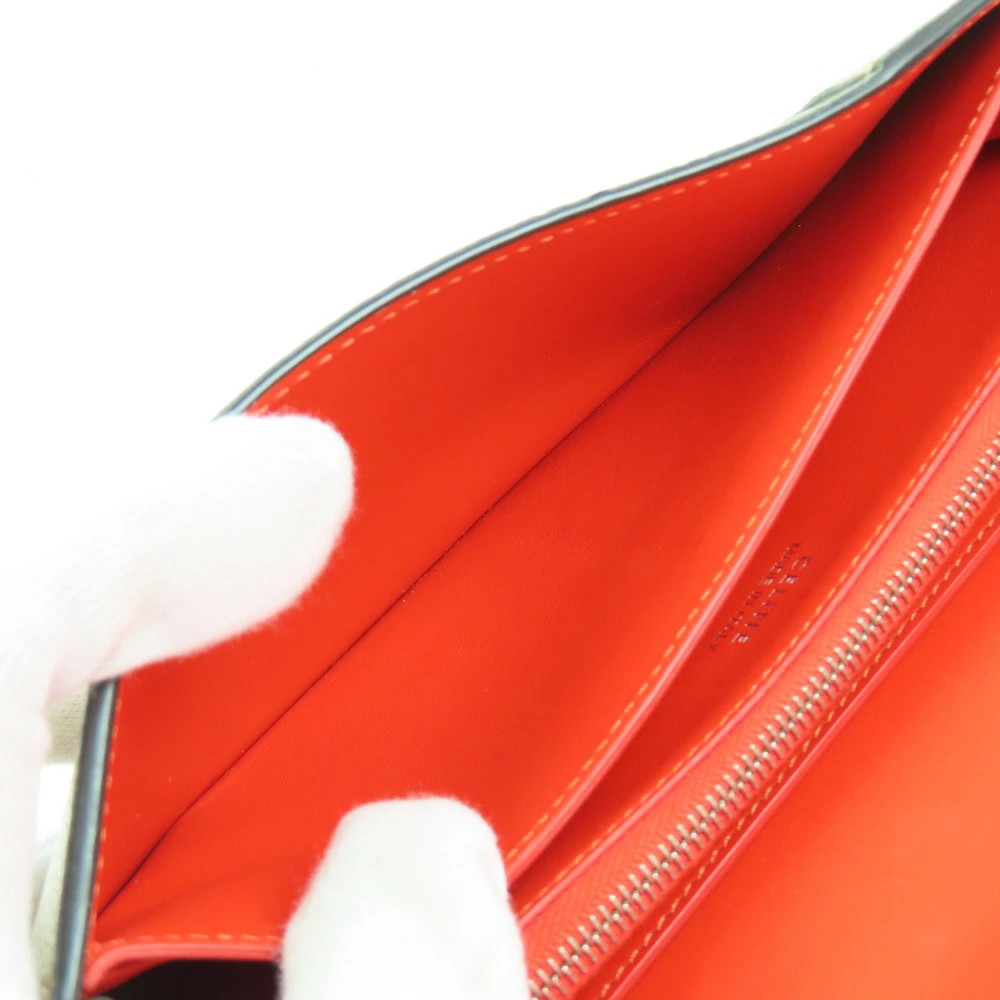 CELINE Large Flap Multi-Function Long Wallet Leat… - image 16