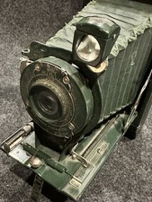 Vintage No. 1A Pocket Kodak Camera RARE Green Eastman Kodak Art Deco