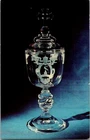 Dr Jim Stamps Postcard The Papal Cup Steuben Glass Corning New York