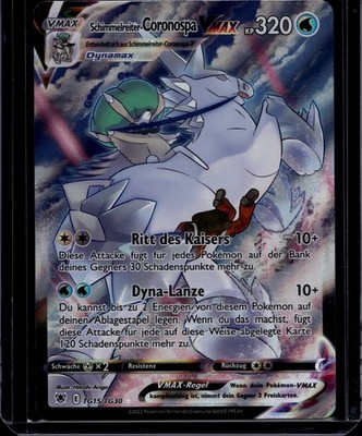 Pokemon Schimmelreiter Coronospa VMAX TG15/TG30 Gallery Deutsch