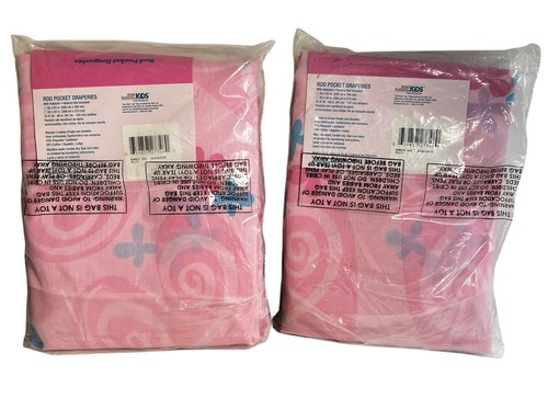 Vintage Draperies Center Stage Barbie Curtains RARE Rod Pocket 82 X 63 Irregular - Bild 6 von 7