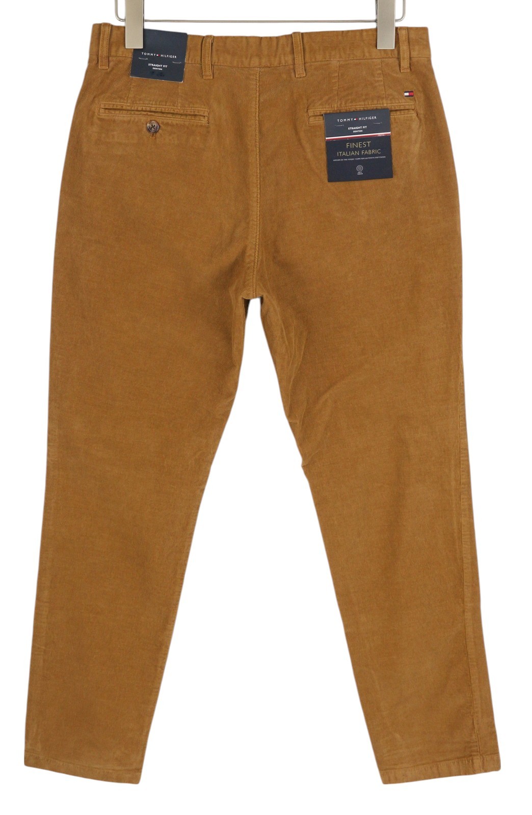 TOMMY HILFIGER Denton Chino Corduroy Men Trousers W33/L32 Straight Fit RRP139 image 2