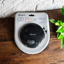 NEW Memorex Personal CD Player MD6451BLK Skip Protection CD/CD-R/-RW  Earbuds