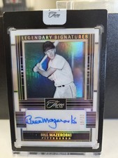 2022 Panini Three and Two Bill Mazeroski Auto /32 Legendary Signatures HOF SP