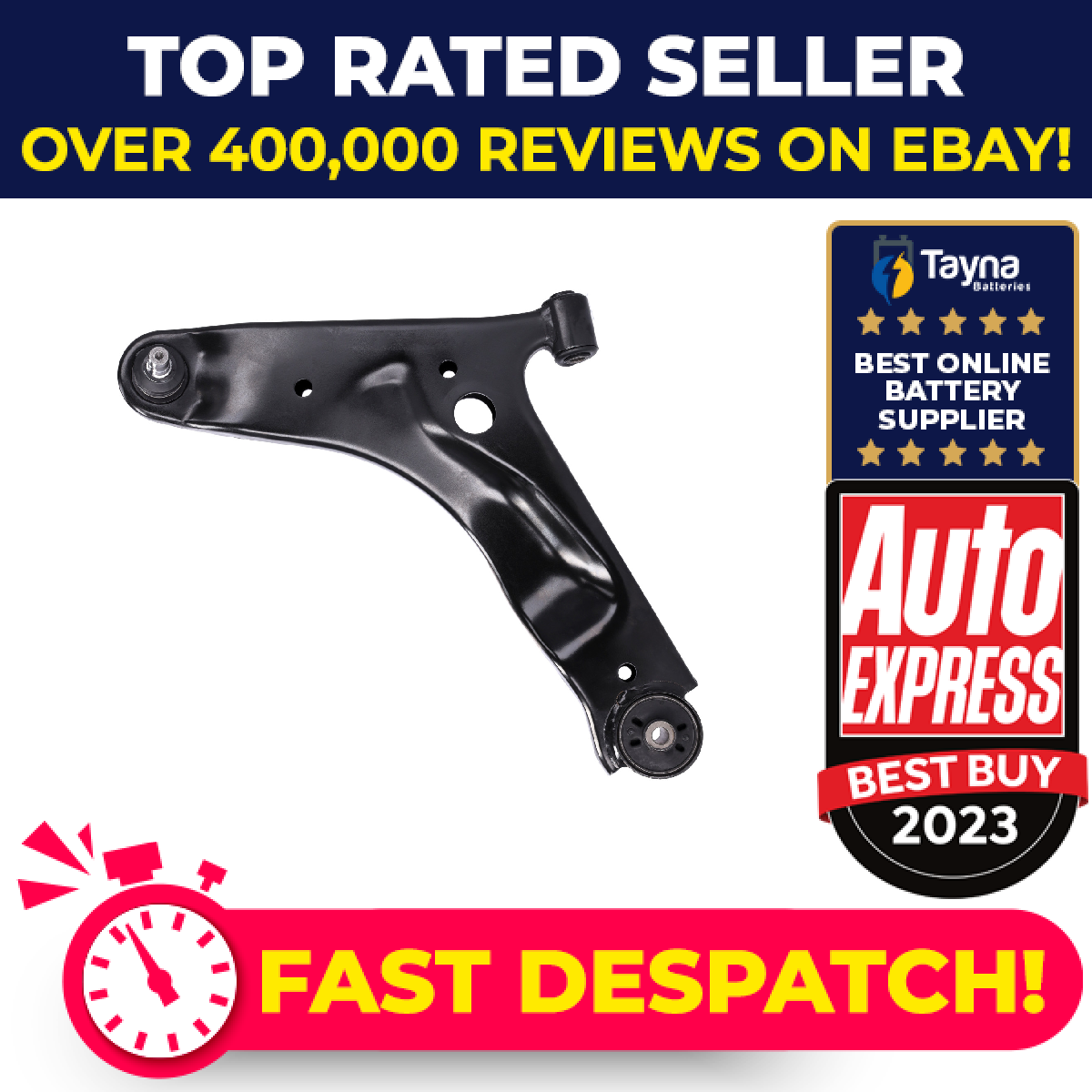 Wishbone / Suspension Arm fits HYUNDAI i10 PA 1.1D Front Left 08 to 11 D3FA New
