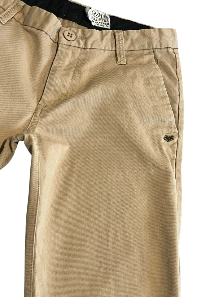 Pantalones Fox Racing Selecter para mujer talla 14/27 beige ajustados ajustados elásticos Foto 4 de 4