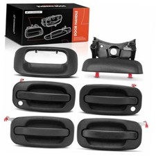 Tailgate Handle with Bezel  Front and Rear Exterior Door Handles 